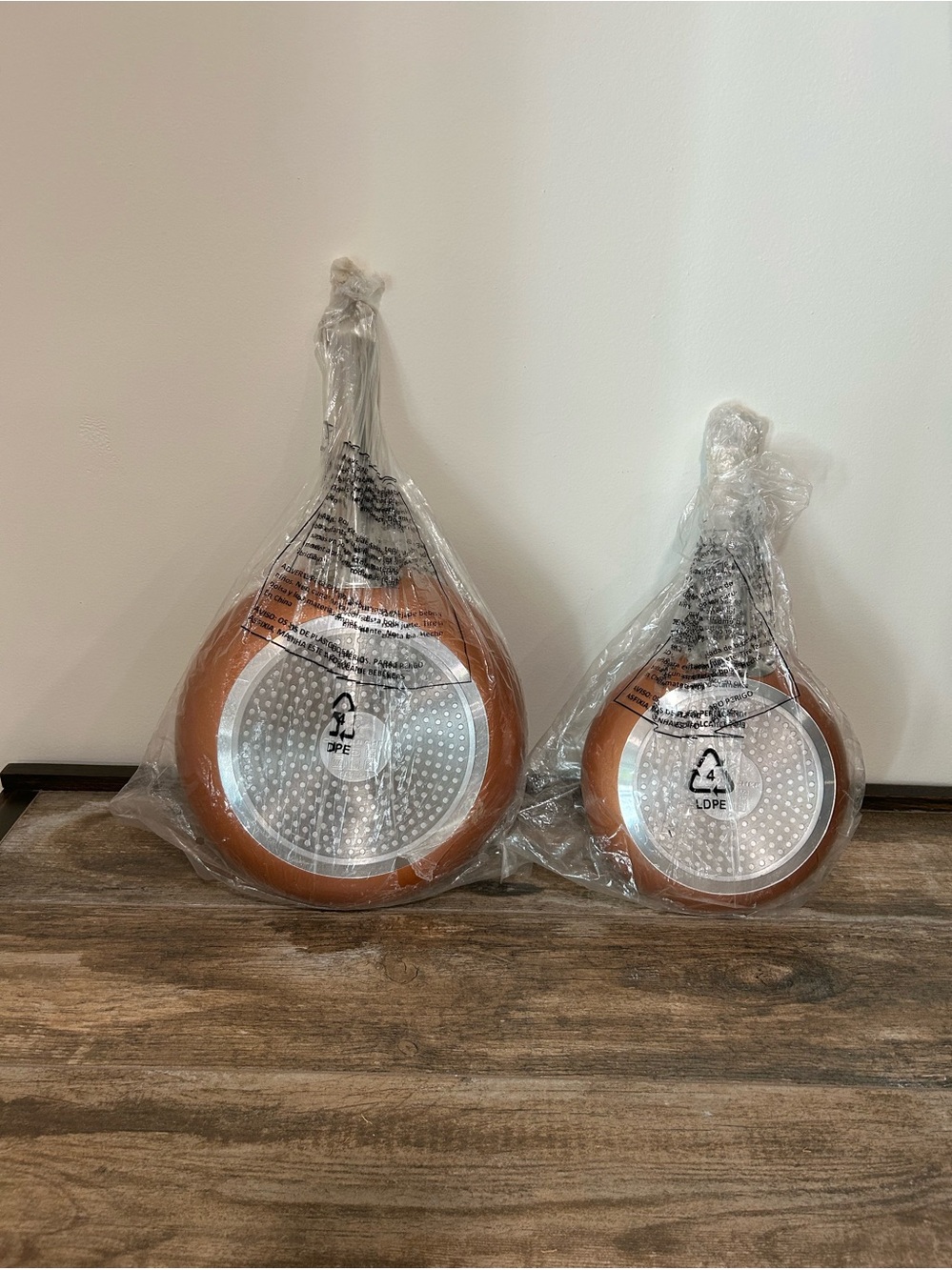 New Copper Chef Frying Pan sauté pans 8 and 10 inch